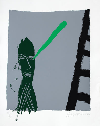 Head and Ladder (grey background)