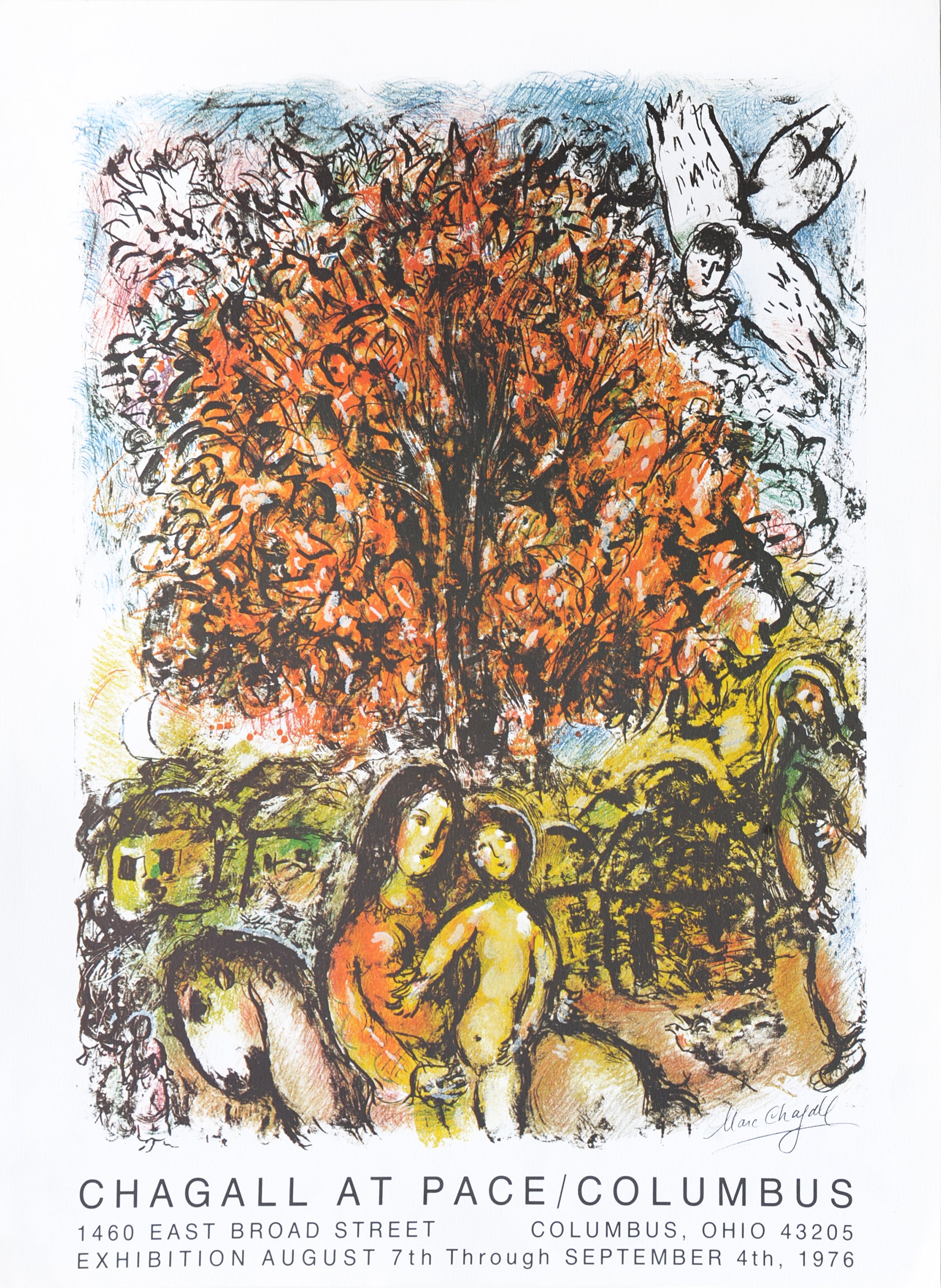 Marc Chagall Chagall at Pace/Columbus 1976 – Goldmark