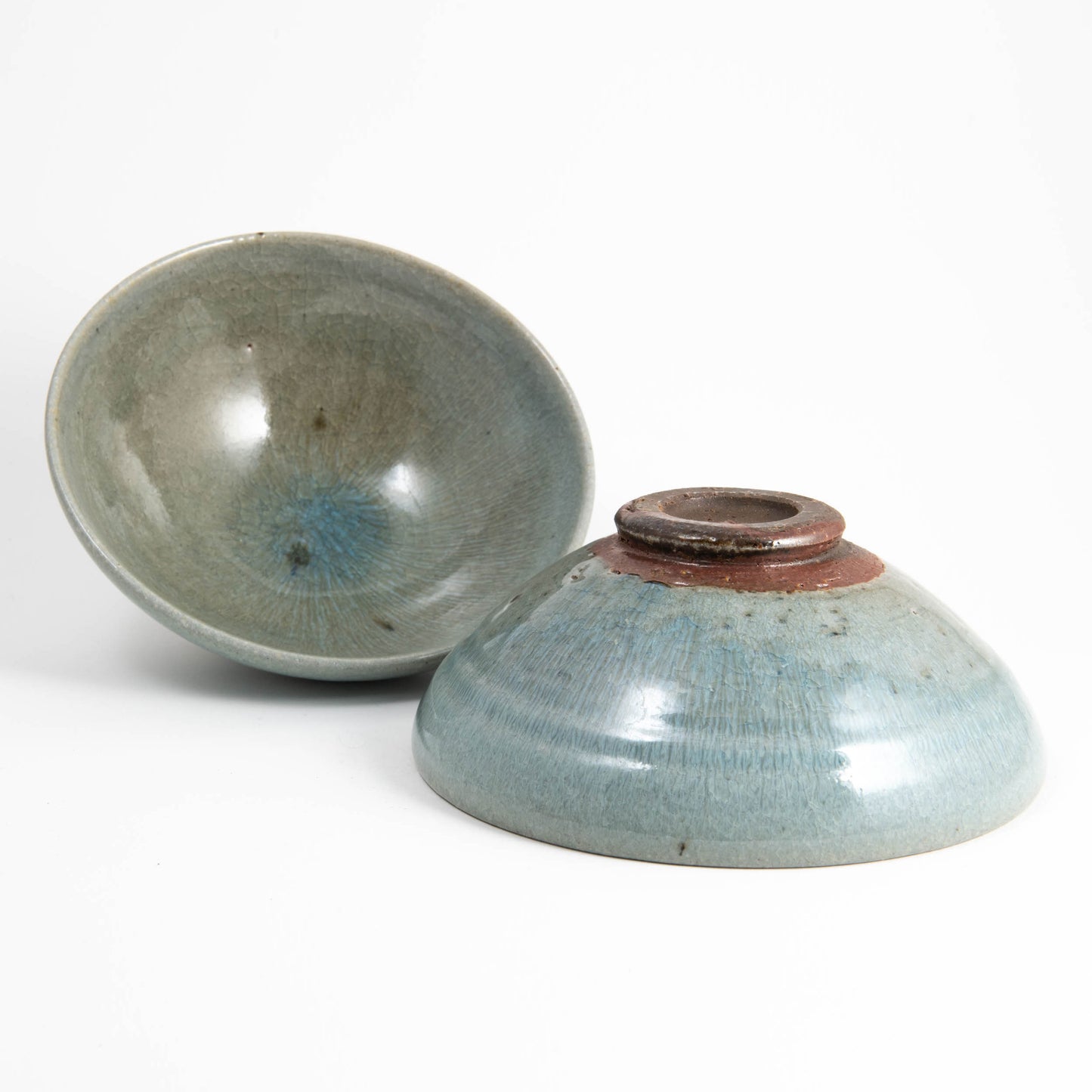 Set of Two Footed Bowls