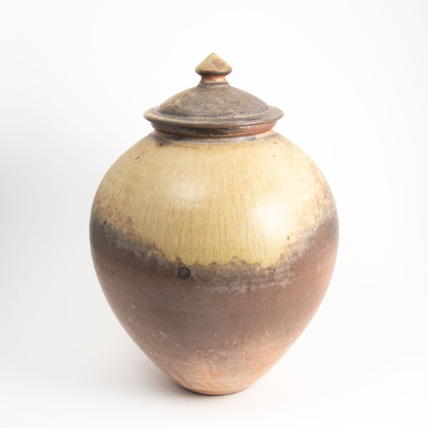 Large Round Lidded Jar