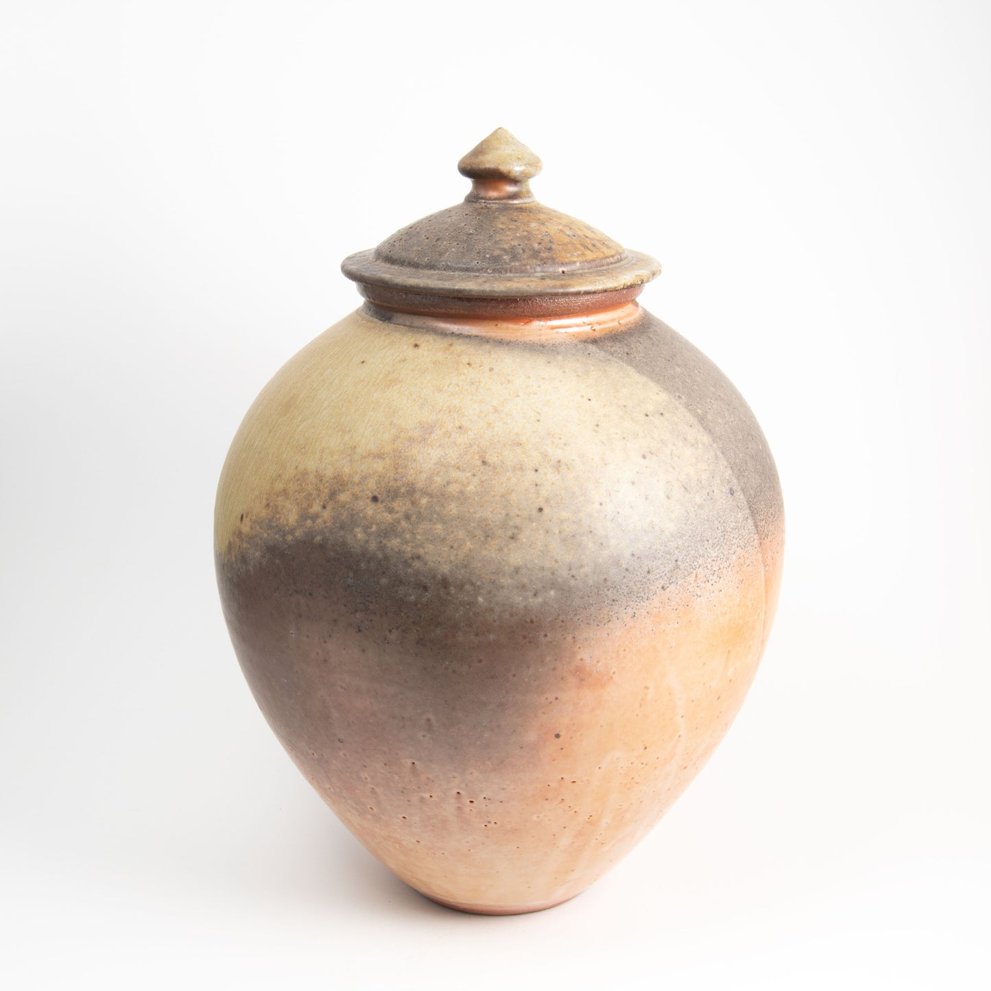 Large Round Lidded Jar