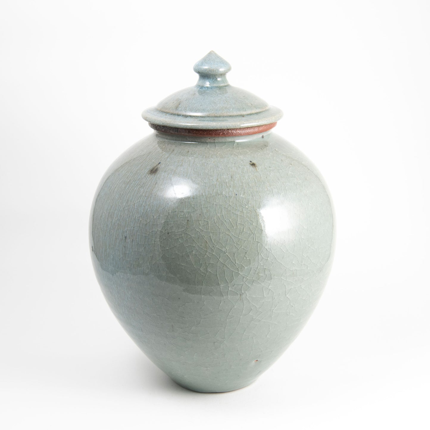 Large Round Lidded Jar
