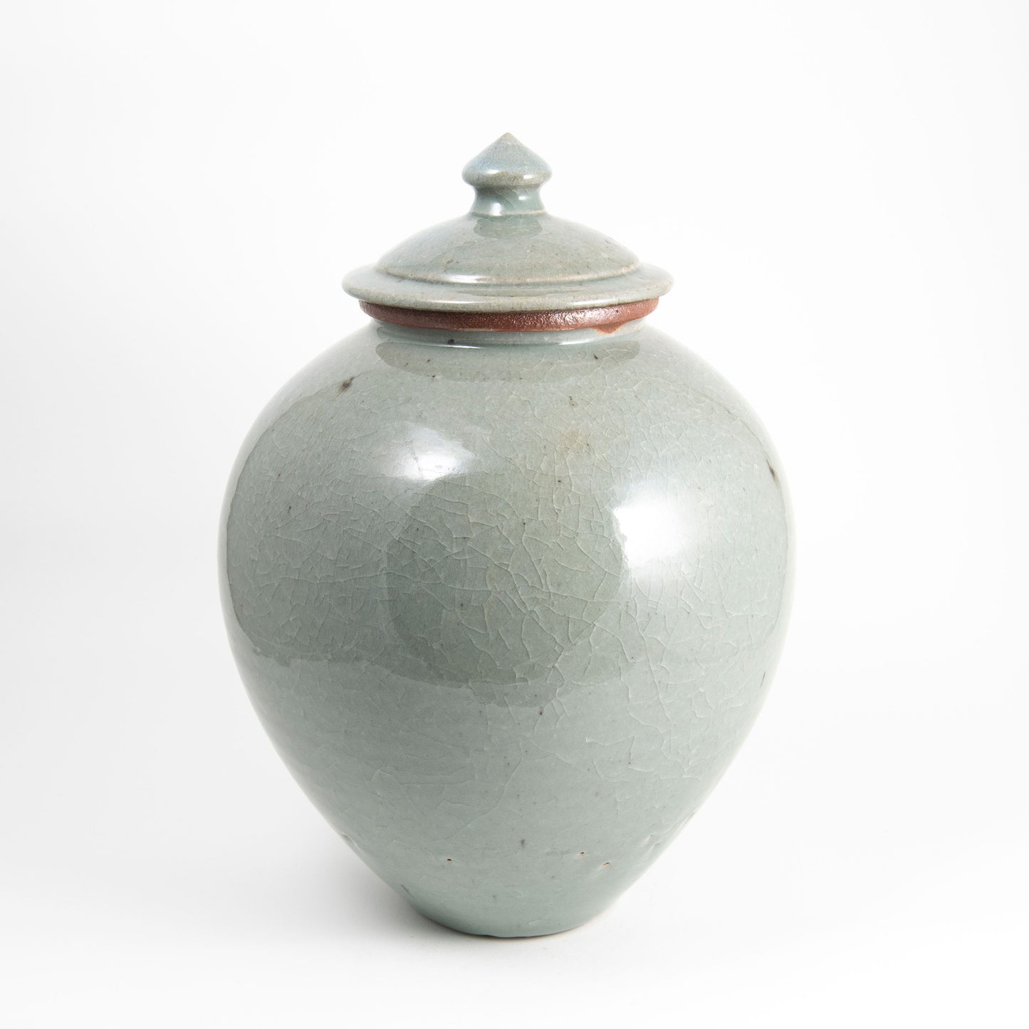 Large Round Lidded Jar