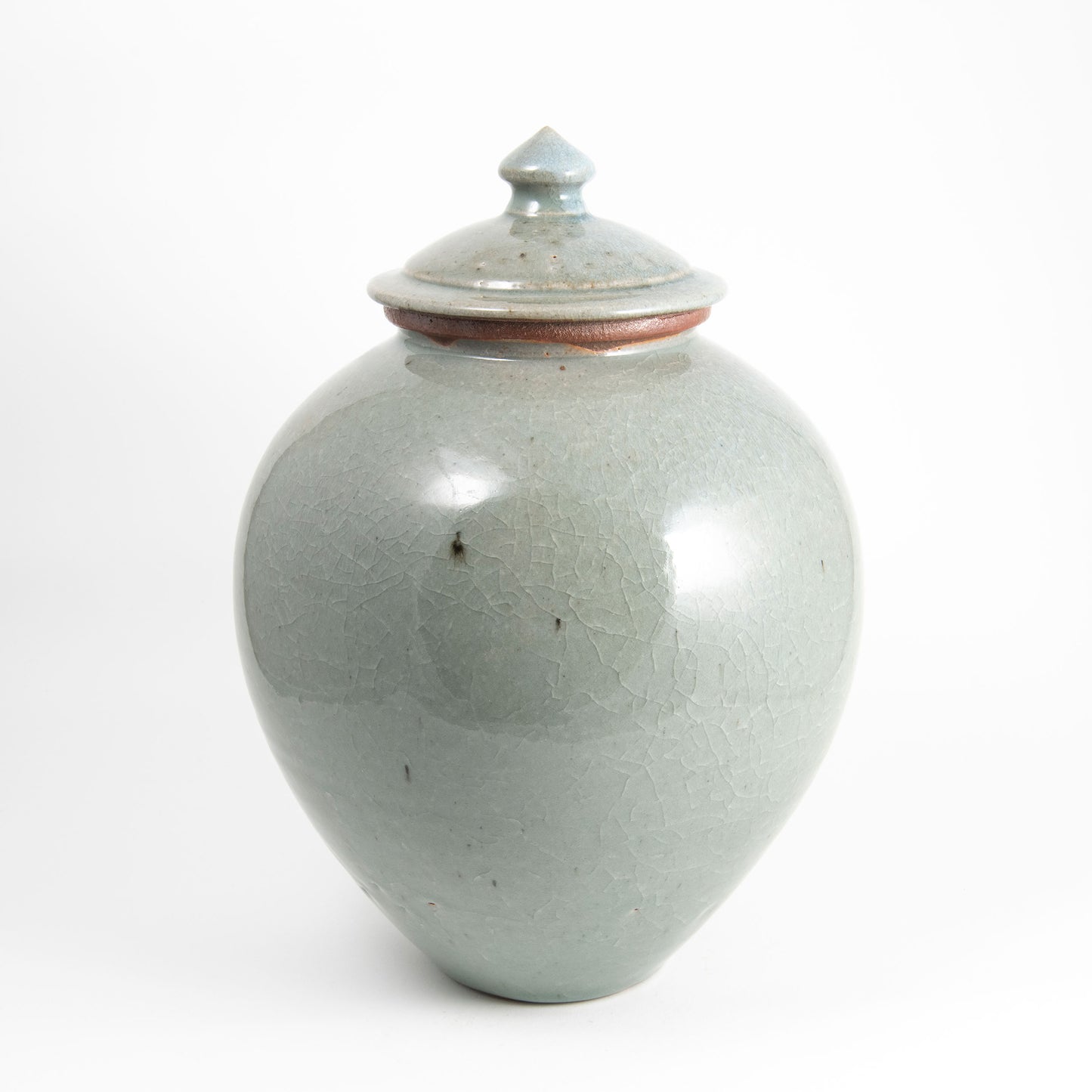 Large Round Lidded Jar