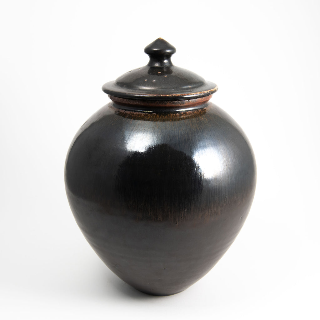 Large Round Lidded Jar