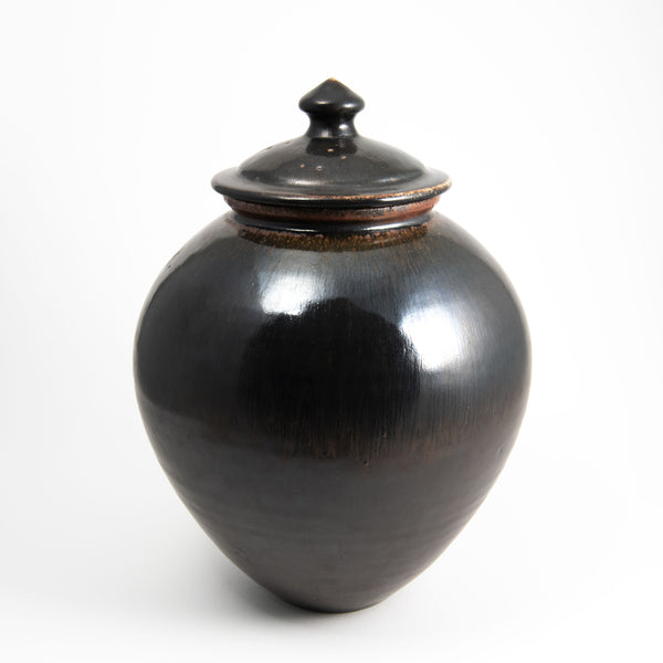 Large Round Lidded Jar