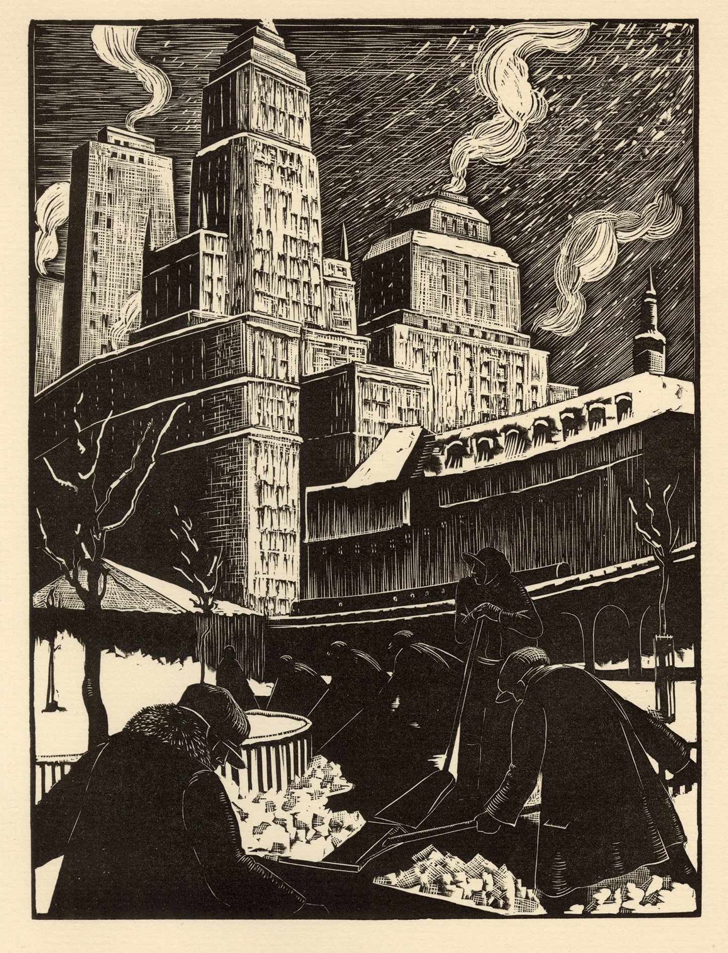 Snow Shovellers: New York