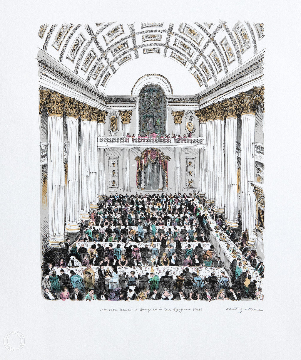 Mansion House: a Banquet in the Egyptian Hall