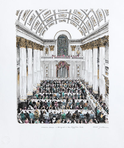 Mansion House: a Banquet in the Egyptian Hall