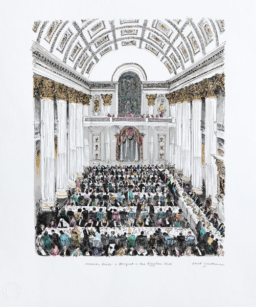 Mansion House: a Banquet in the Egyptian Hall