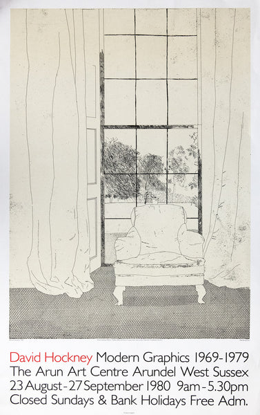 David Hockney Modern Graphics 1969-1979, Arundel