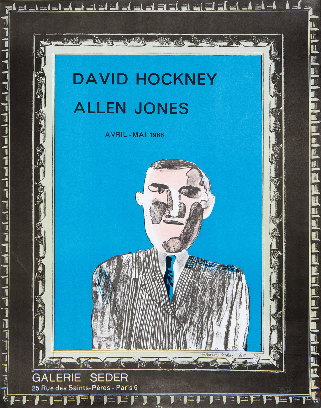 David Hockney & Allen Jones, Galerie Seder Paris