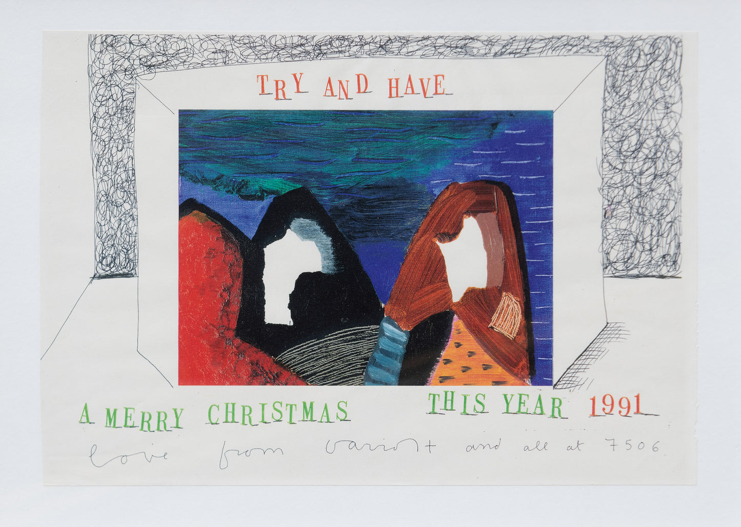 Try and Have a Merry Christmas This Year 1991