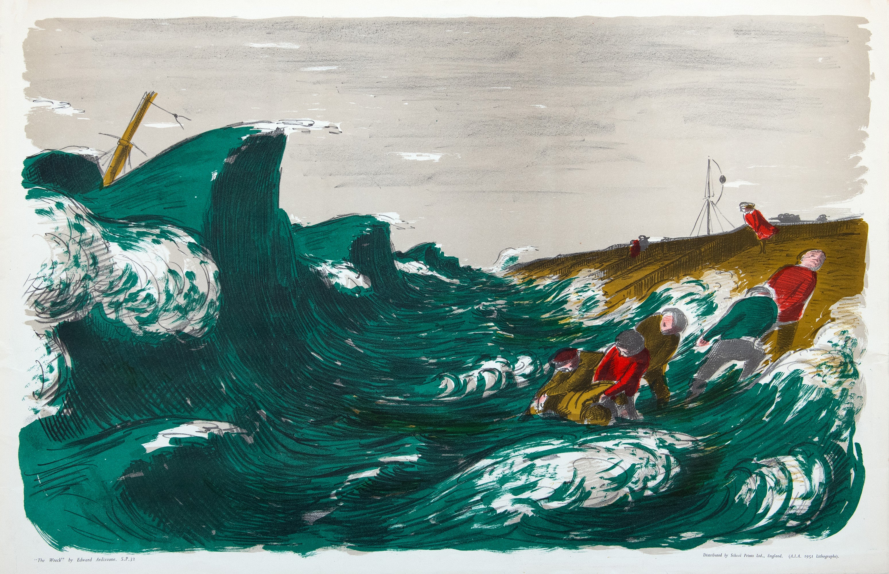 Edward Ardizzone The Wreck – Goldmark