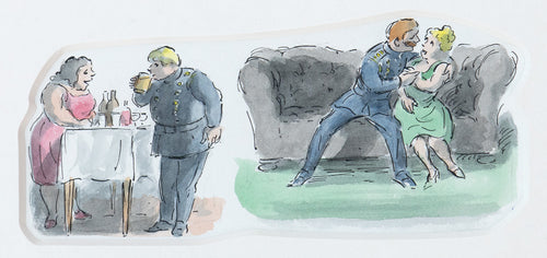 Captain Whiskers and Lieutenant Stout...