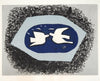Deux Oiseaux Bleu