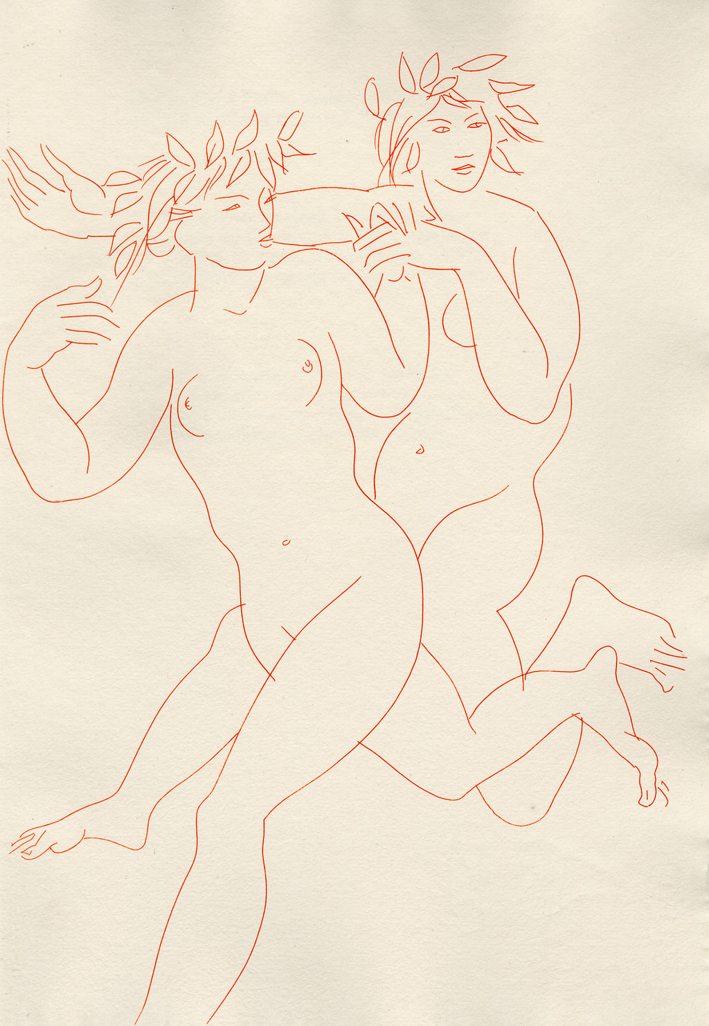 Wood nymphs, Sylvans! Neither your songs, nor your games, nor the charm of verses will calm my fires