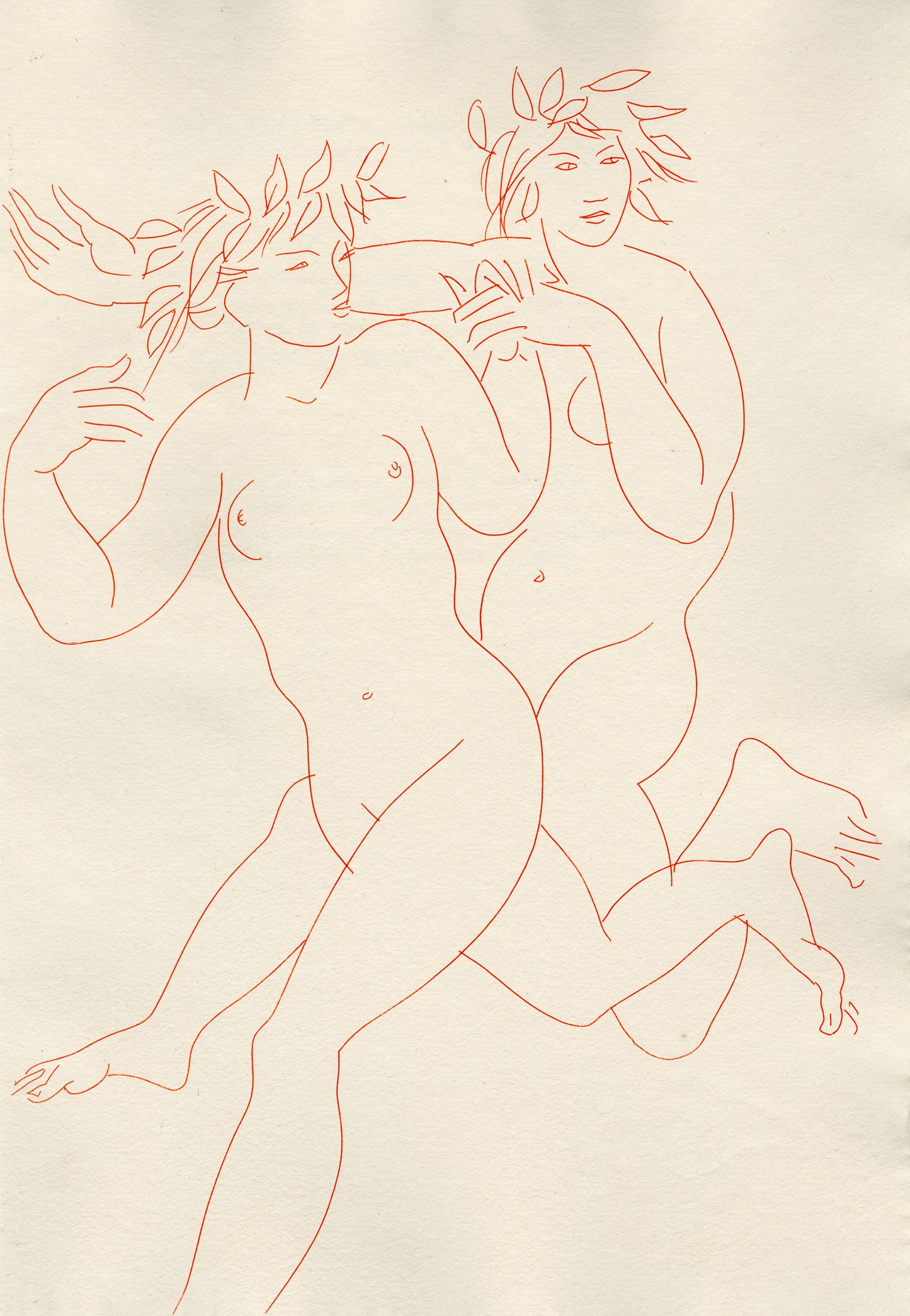Wood nymphs, Sylvans! Neither your songs, nor your games, nor the charm of verses will calm my fires