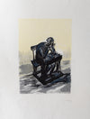 Girl Seated at Desk I