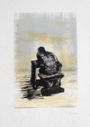 Girl Seated at Desk II