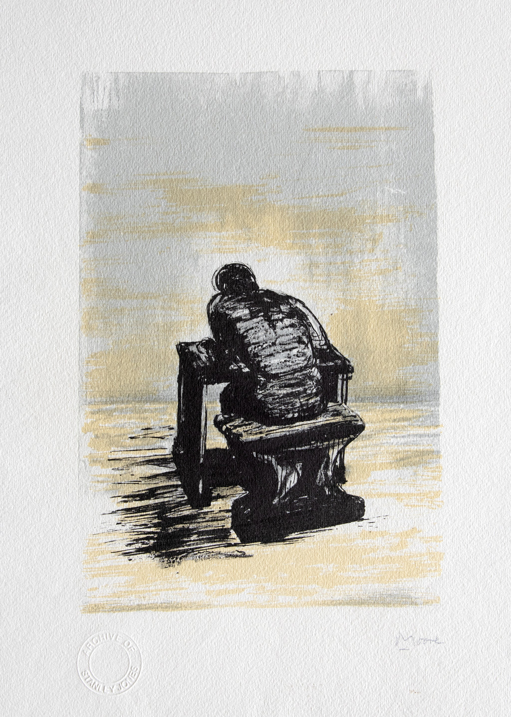 Girl Seated at Desk II