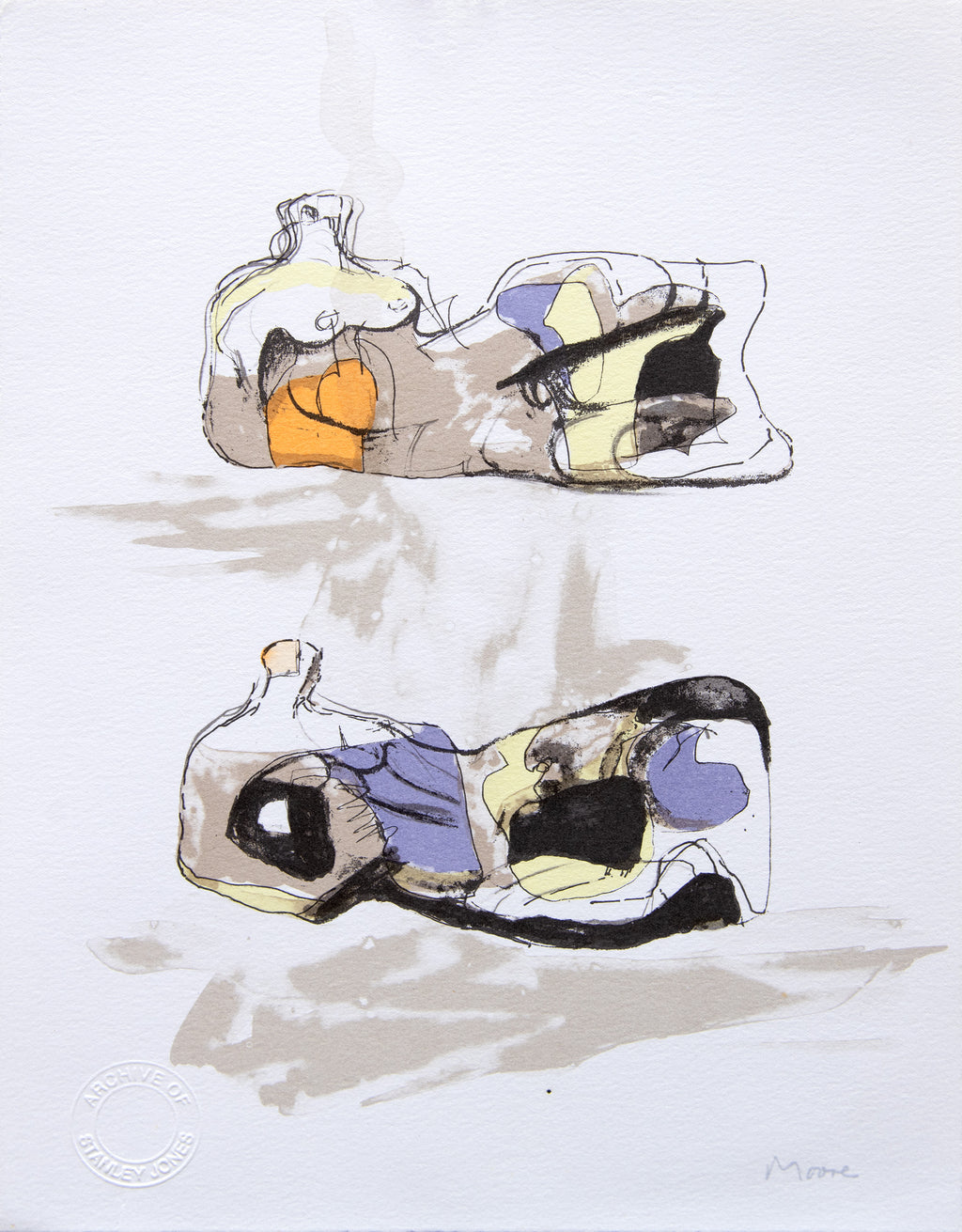 Two Reclining Figures