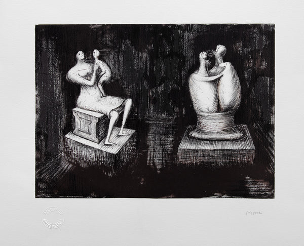 Sculptures, Dark Interior