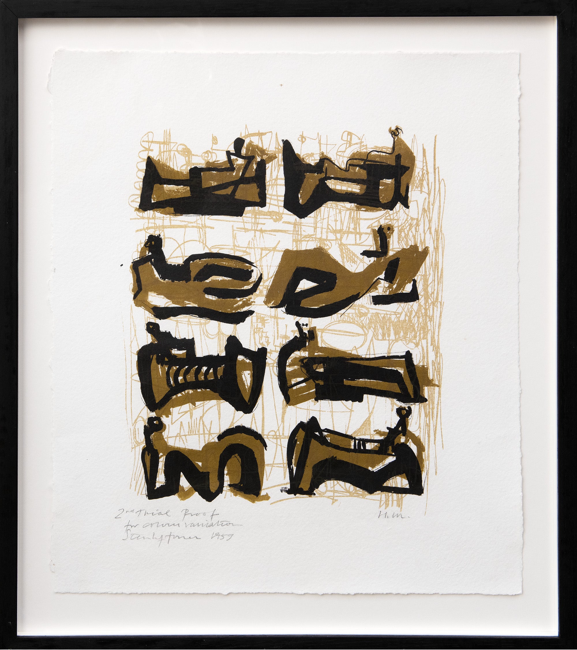 Henry Moore Eight Reclining Figures – Goldmark