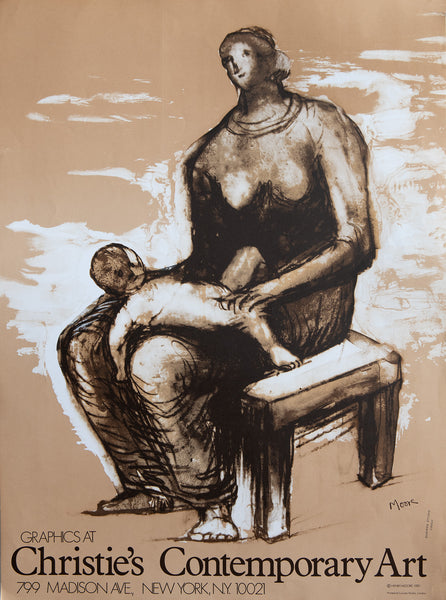 Henry Moore、STUDY、海外版超希少レゾネ、新品額付 Henry Moore Graphics at Christie's Contemporary Art – Goldmark