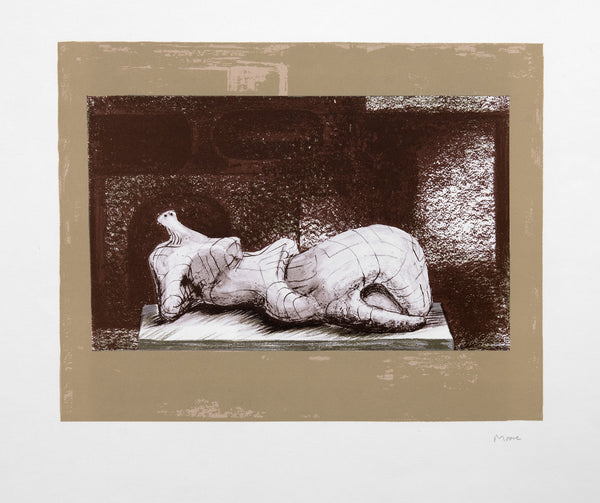 Reclining Figure: Architectural Background III