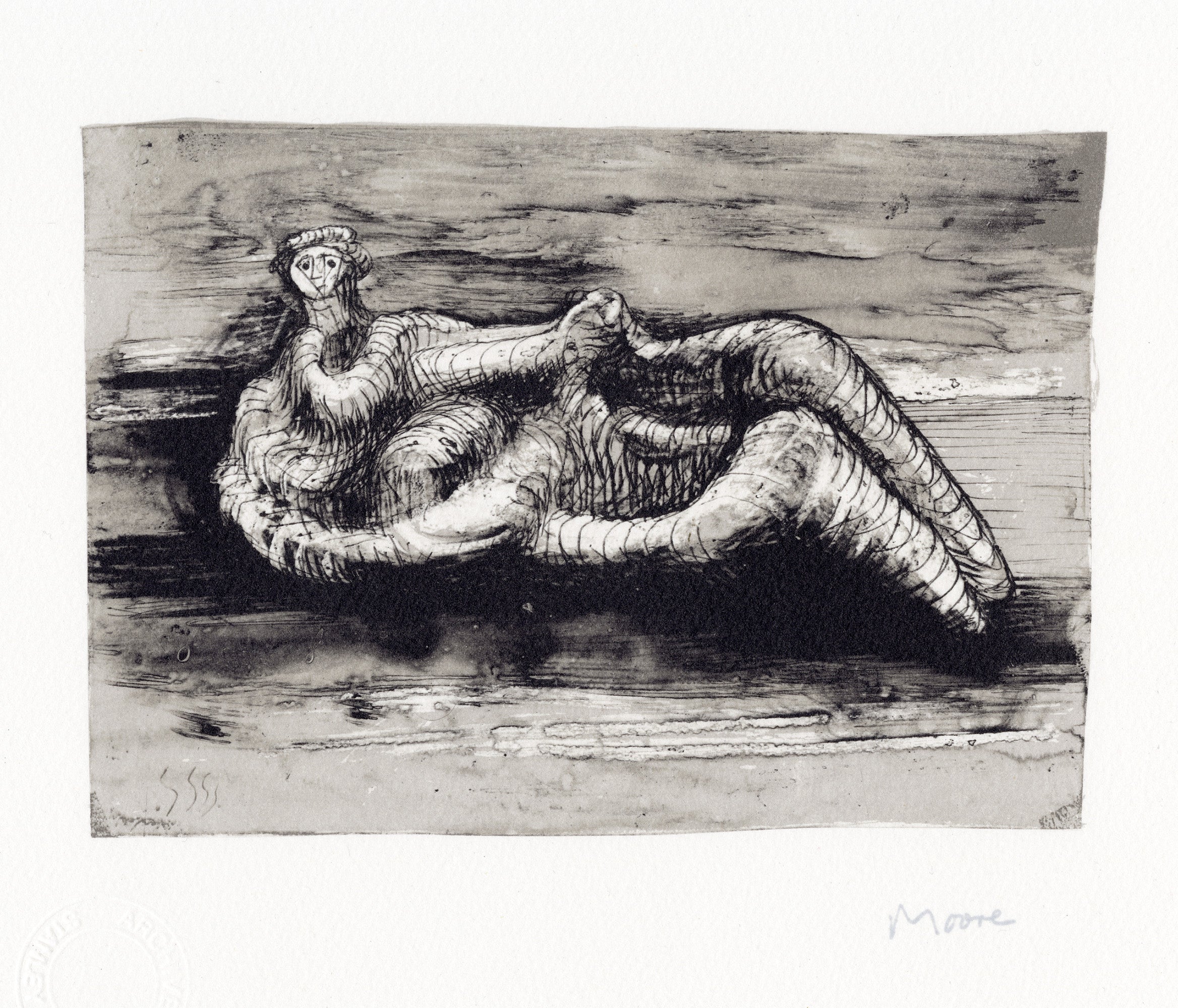 Henry Moore Reclining Woman – Goldmark