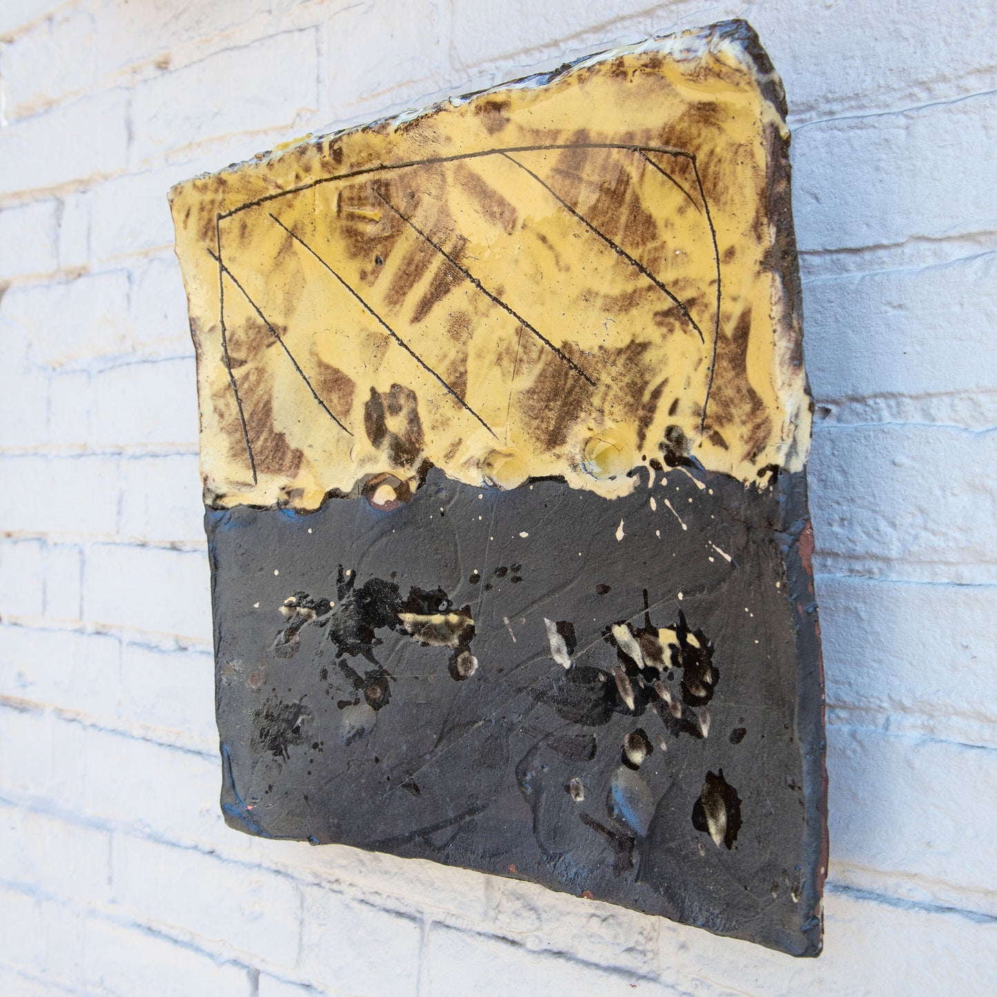 Large Square Slab Platter