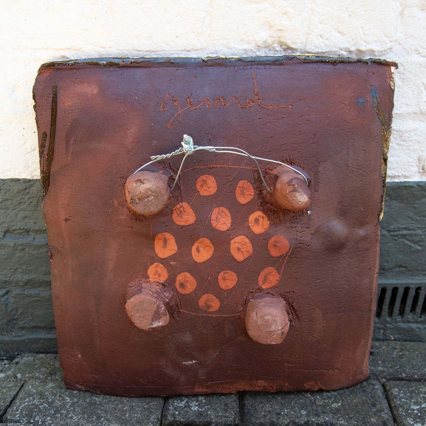 Large Square Slab Platter