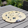 Large Round Flat Platter