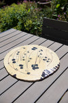 Large Round Flat Platter