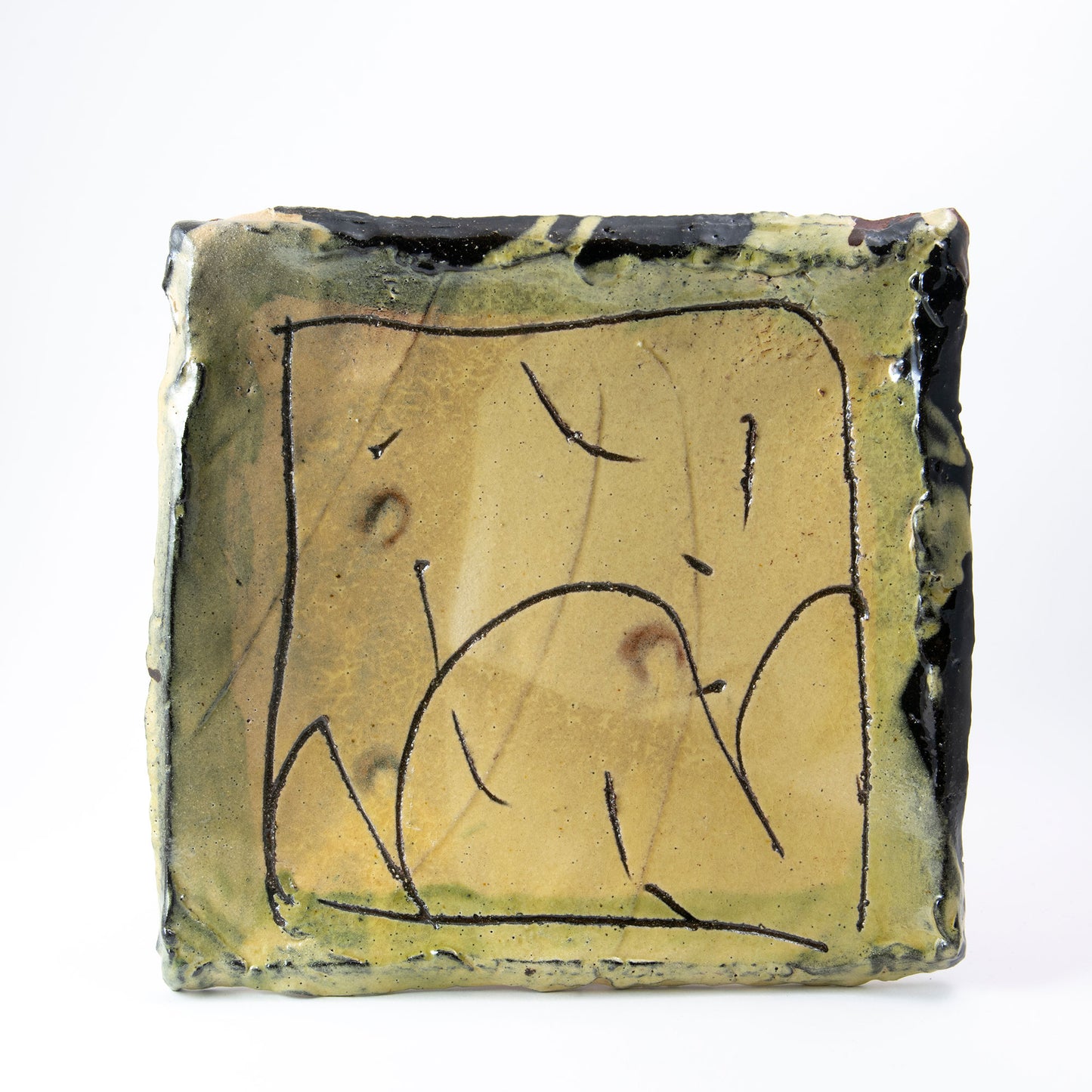 Medium Square Slab Platter