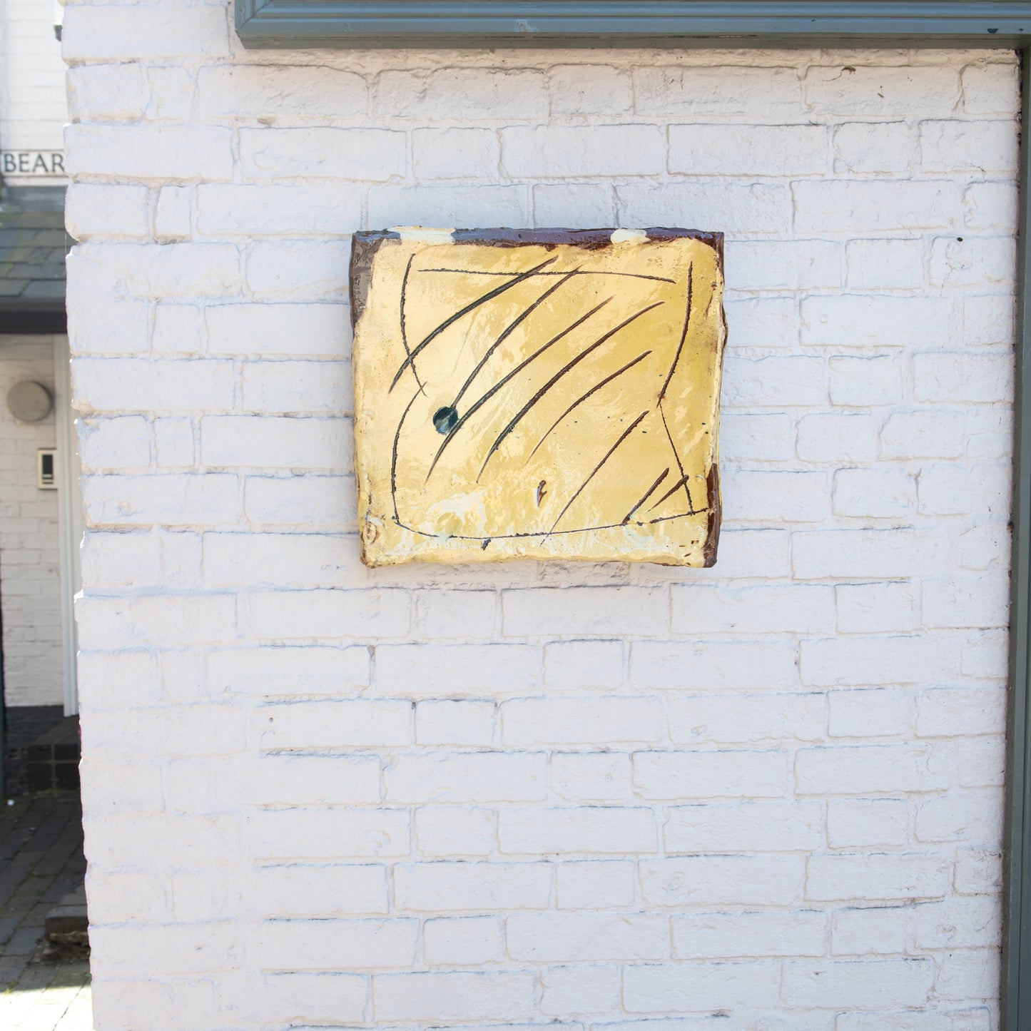 Large Square Slab Platter