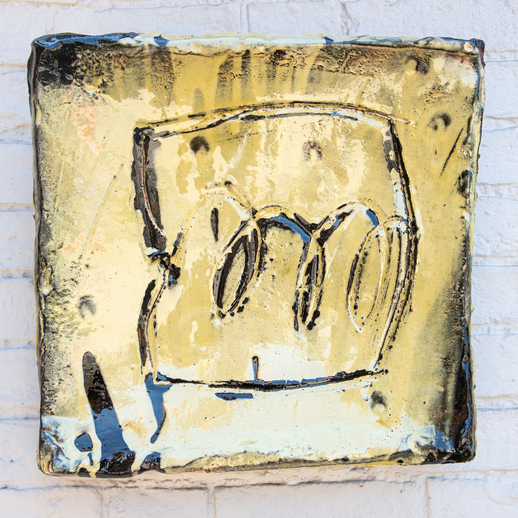 Large Square Slab Platter