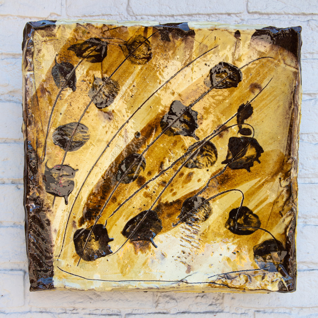 Large Square Slab Platter