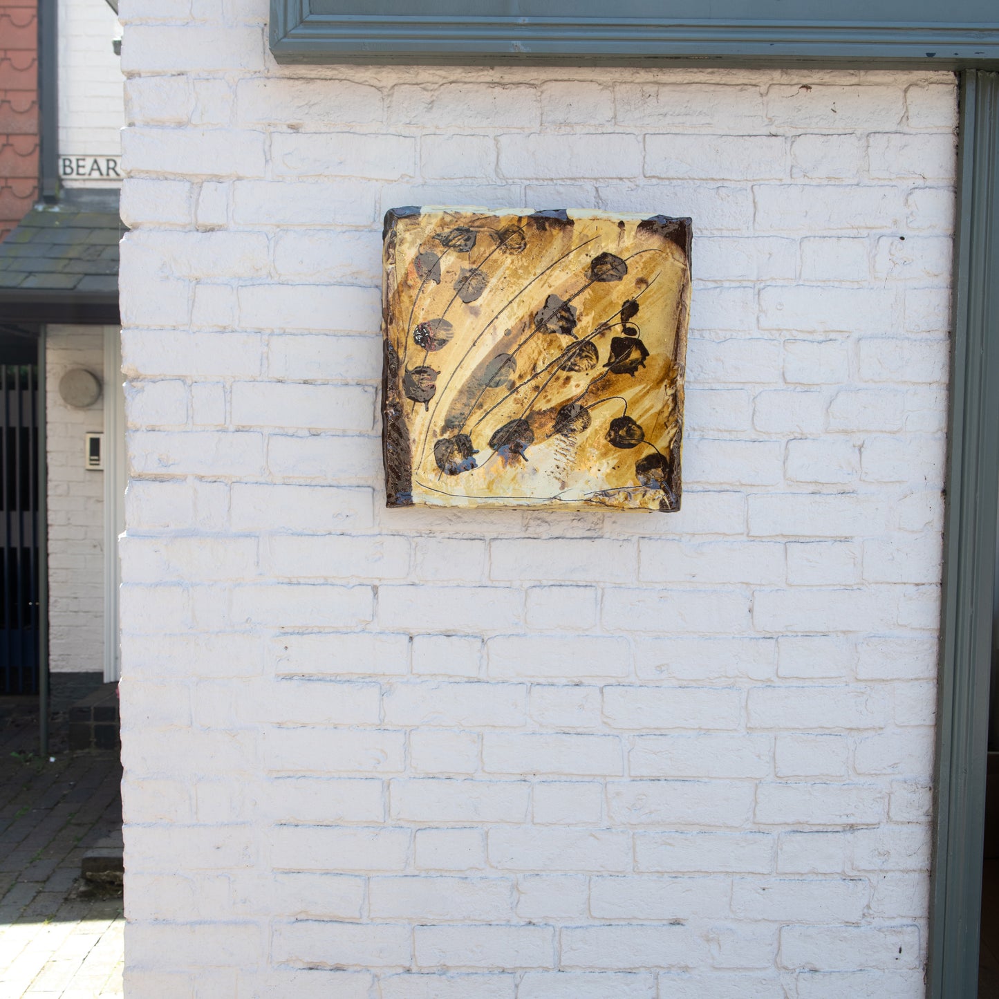 Large Square Slab Platter