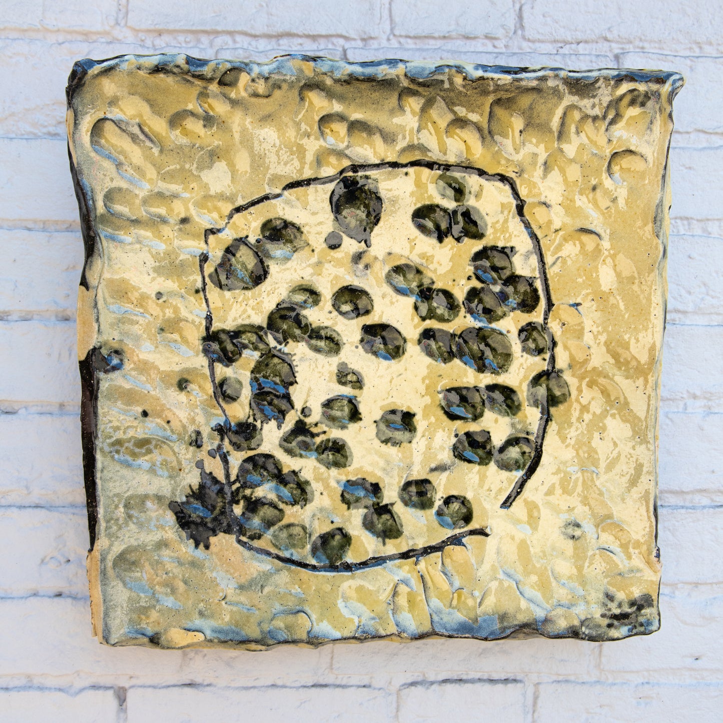 Large Square Slab Platter