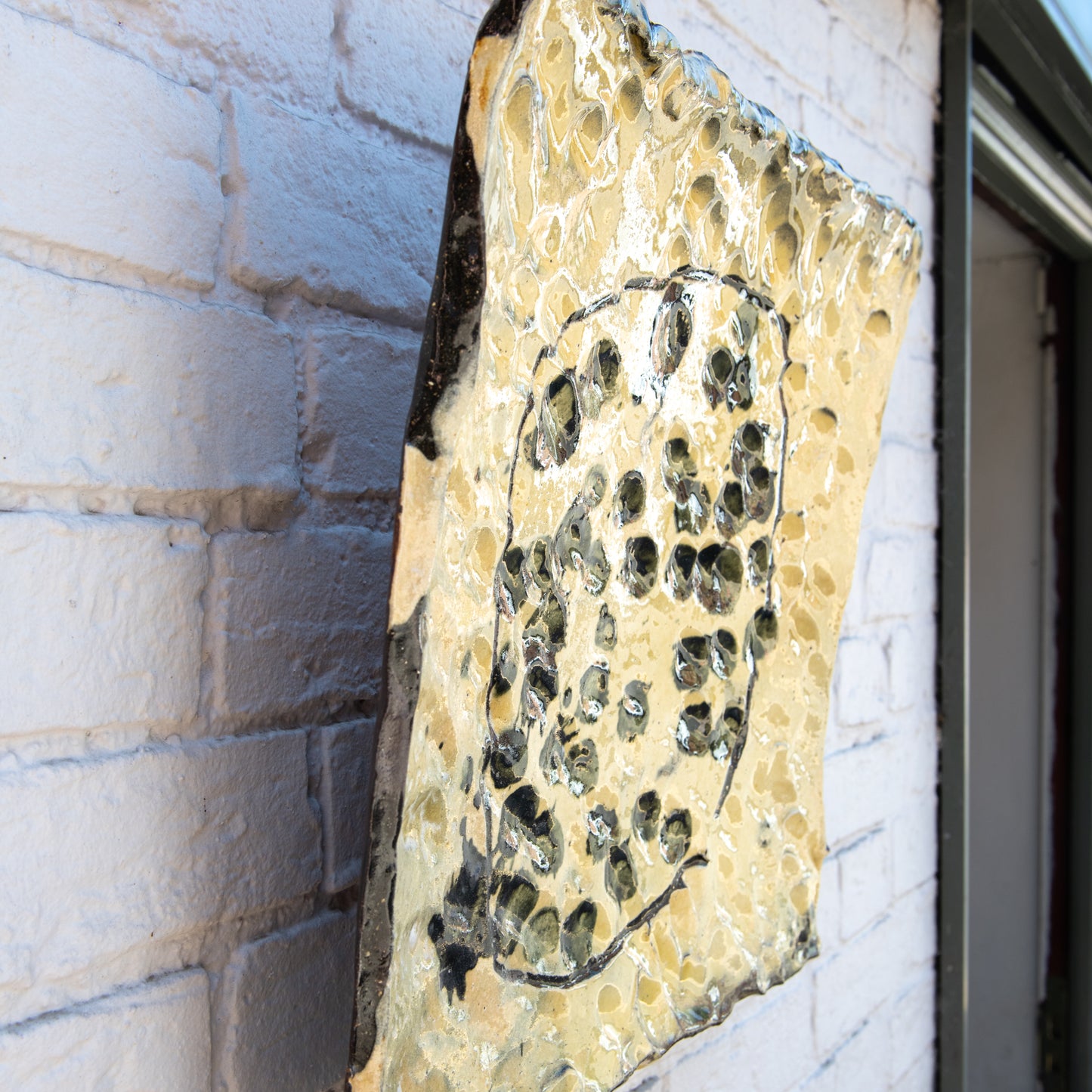 Large Square Slab Platter