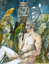 Man in Garden