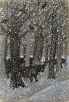Wood in Snow