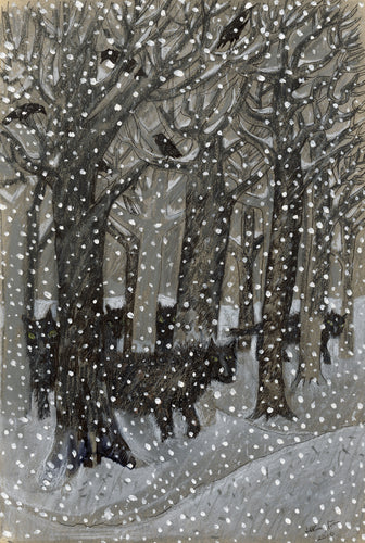 Wood in Snow