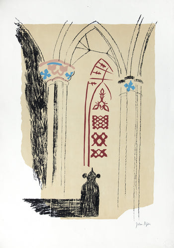 Llan-y-Blodwell, Shropshire: mid 19th century furnishing and painting