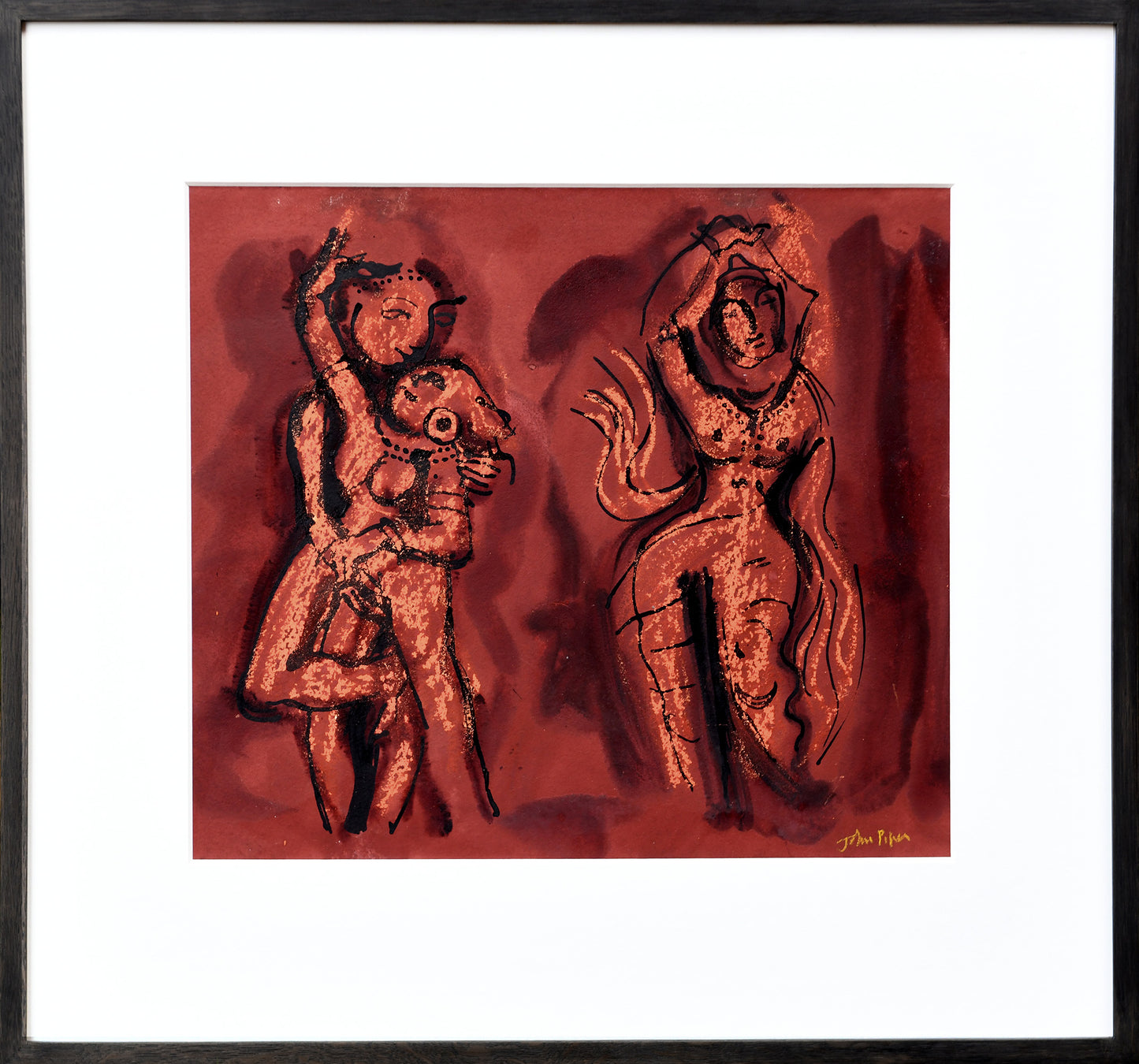 Study for India Love Poems Illustrations