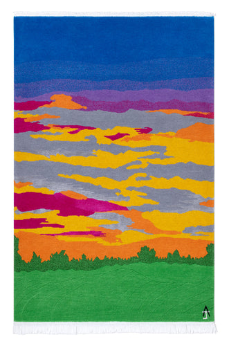 Summer Sunset, Sussex Downs