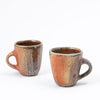 Set of Two Faceted Espresso Cups