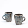Set of Two Faceted Espresso Cups
